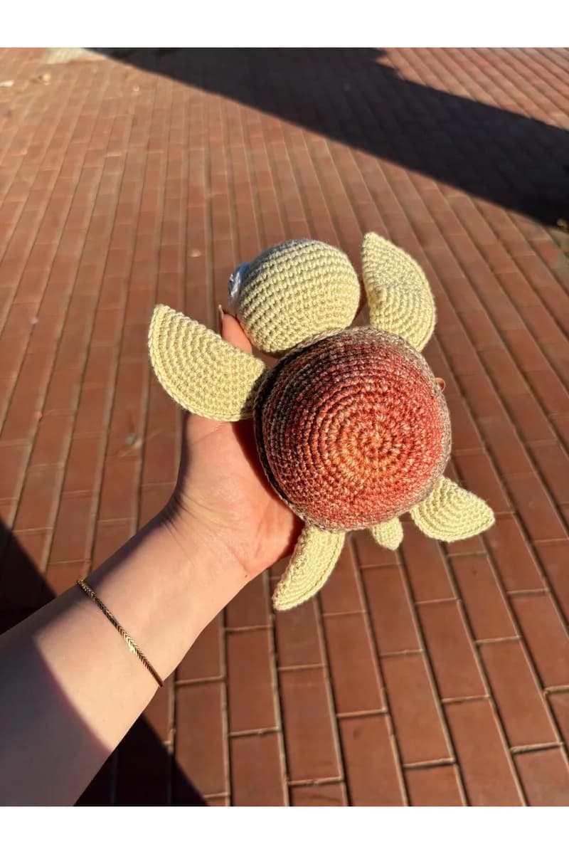 Amigurumi Kaplumbağa Oyuncak — görsel 2